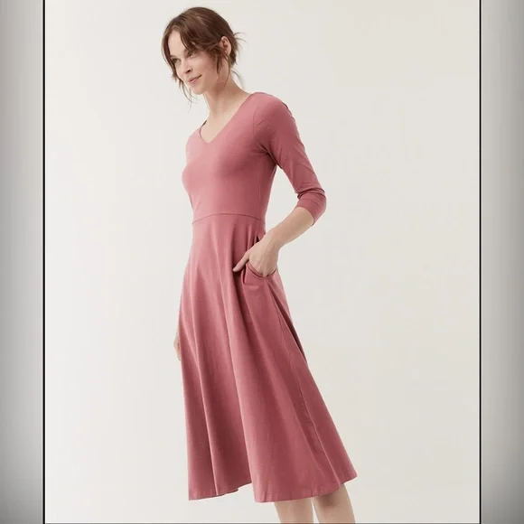 Pact fit&flare midi dress - Picture 1 of 5